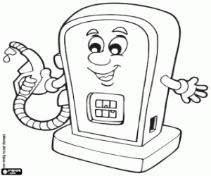 Omalovánka Palivové čerpadlo