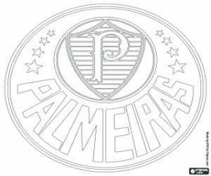 Omalovánka Palmeiras emblém