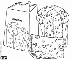 Omalovánka Panettone, Vánoce v Itálii
