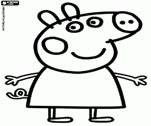 Omalovánka Peppa Pig, protagonista