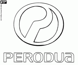 Omalovánka Perouda logo