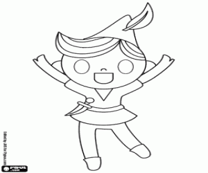 Omalovánka Petr Pan žije v  Země Nezemě