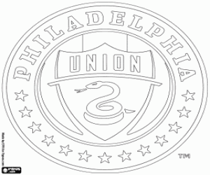 Omalovánka Philadelphia Union odznak