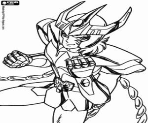 Omalovánka Phoenix Ikki