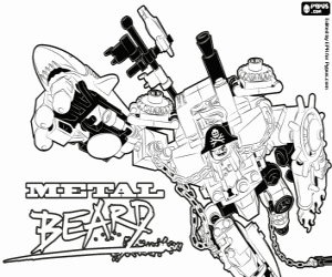 Omalovánka Pirát z filmu Lego