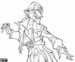 Omalovánka Pirát z Karibiku, Ragetti