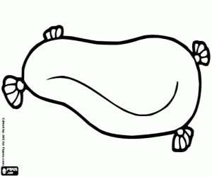 Omalovánka Polštář pro psa