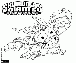Omalovánka Pop Fizz, Skylander magie