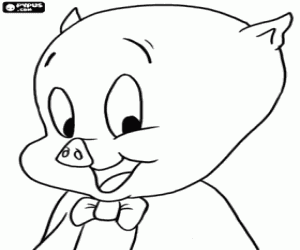 Omalovánka Porky Pig, Loonely Tunes