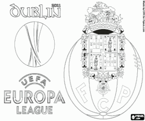 Omalovánka Porto, mistr Europa League 2010-2011
