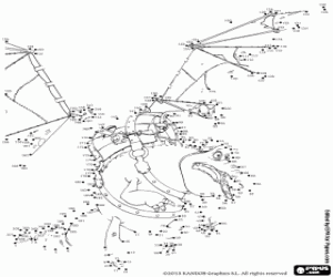 Omalovánka Pospojovat a objevovat Gustav