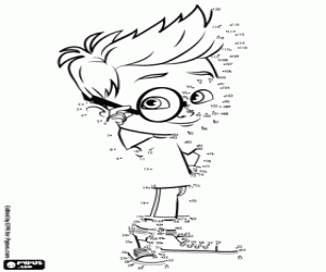 Omalovánka Pospojovat a objevovat Sherman