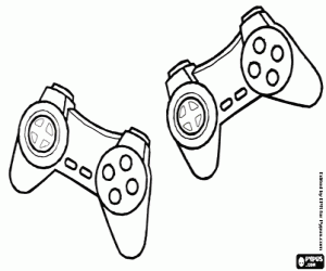 Omalovánka Počítačová hra příkazy