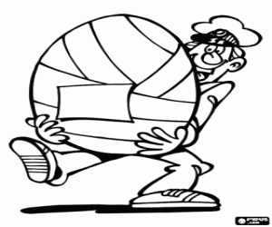 Omalovánka Pošťák a velikonoční vajíčko