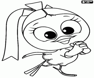 Omalovánka Priscilla, přítel Calimero