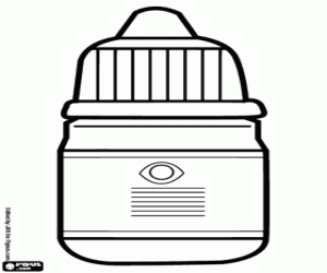 Omalovánka Prášky, nemocniční materiál