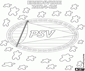 Omalovánka PSV Eindhoven, Eredivisie 2024-2025