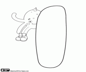 Omalovánka Pypus je za písmeno I