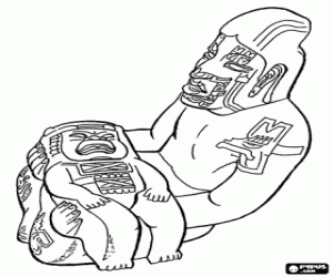 Omalovánka Pán Las Limas sochařství