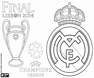 Omalovánka Real Madrid, Champions 2013-2014