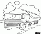 Cisterna silniční - nákladní automobil Tanker