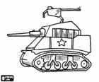Válce tank nebo bojový tank