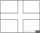 Vlajka Dominikánské republiky