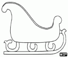 Vánoční sáně pro dekoraci