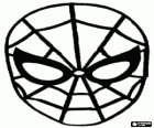 Maska Spiderman, pavouk muž