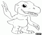 Agumon je jedním z hlavních Digimon. Agumon je velmi statečný a zábava Digimon