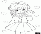 Sakura Kinomoto je hrdinka dobrodružství Cardcaptor Sakura