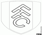 Štít nebo znak Fulham FC, anglický fotbalový klub
