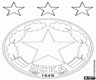 Coat of CSKA Sofia, bulharský fotbalový tým