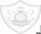 Logo FK Qarabağ Aghdam nebo FK Karabach Agdam, ázerbájdžánské fotbalový klub