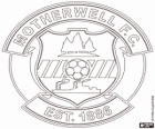 Emblém z FC Motherwell, skotský fotbalový klub