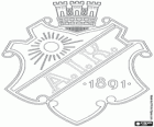 AIK Solna logo, švédský fotbalový tým