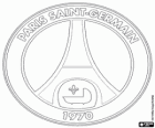 Logo PSG FC nebo Paris Saint-Germain FC, francouzský fotbalový klub