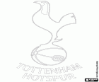 Logo Tottenham Hotspur FC, Spurs, anglický fotbalový klub