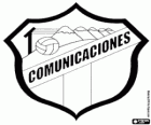 Emblém ČSD Comunicaciones, známé také jako Cremas, fotbalový klub v Guatemala City