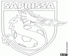 Logo Deportivo Saprissa, fotbalový klub v Costa Rica
