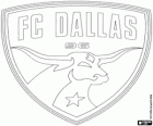 Logo FC Dallas, fotbalové družstvo v Texasu, Spojené státy americké
