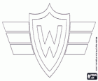 Logo klubu Jorge Wilstermann, fotbalový klub z Cochabamba, Bolívie