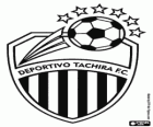 Logo Deportivo Tachira FC, fotbalový klub ze San Cristobal, Venezuela