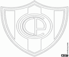 Logo klubu Cerro Porteno, paraguayský Asunción fotbalový tým