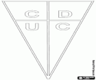 Logo CD Universidad Católica, fotbalový tým od Santiago de Chile