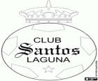 Logo klubu Santos Laguna, mexické fotbalové družstvo se sídlem v Torreón