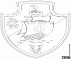 Logo ČR Vasco da Gama, brazilský sportovní klub a fotbalové družstvo ve městě Rio de Janeiro