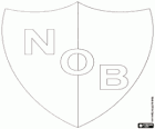 Logo CA Newell's Old Boys je, fotbalový tým ve městě Rosario, Argentina