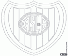 Logo CA San Lorenzo de Almagro, sportovní klub a fotbalové družstvo v Buenos Aires, Argentina