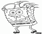 Sponge Bob tahání za vlasy